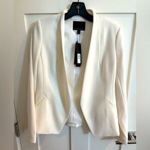 Banana Republic Women's White Blazer